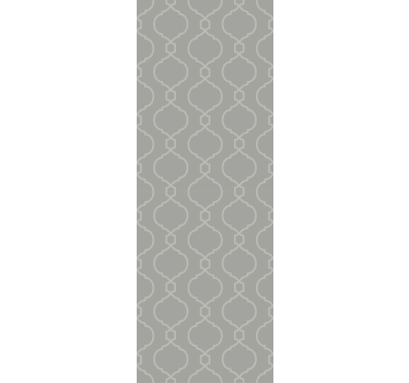 Store enrouleur salle à manger motif géométrique gris - TenStickers