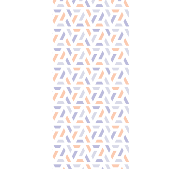 Store enrouleur salle à manger lignes géométriques nordiques - TenStickers