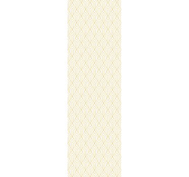 Store enrouleur salle à manger motif moderne blanc - TenStickers