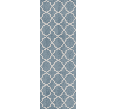 Store enrouleur salle à manger motif hamptons gris - TenStickers