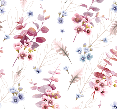 Store enrouleur chambre ado illustration botanique - TenStickers