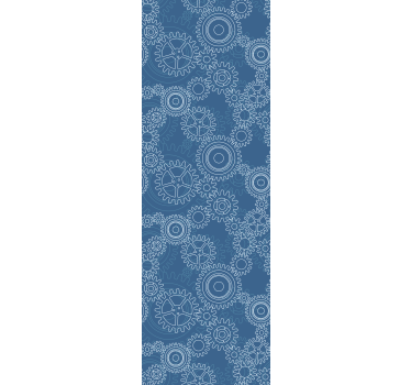 Store enrouleur chambre ado motif chaînes mécaniques 3d - TenStickers