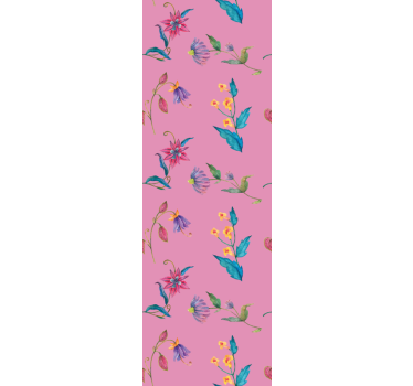Store enrouleur chambre ado jardin dessiné éclectique - TenStickers