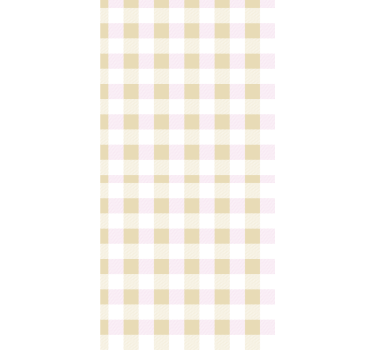 Store enrouleur chambre ado tartan rose et or - TenStickers