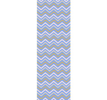 Store enrouleur chambre ado motif zigzag couleurs - TenStickers