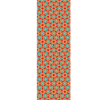 Store enrouleur chambre ado motif géométrique arabe - TenStickers