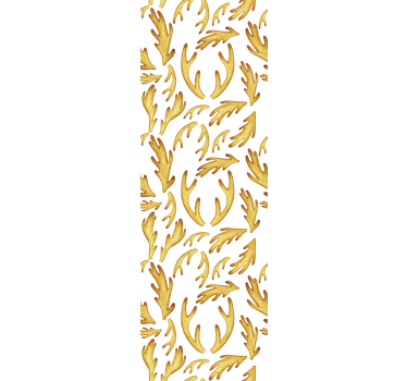 Store enrouleur chambre ado rennes boho dorés - TenStickers