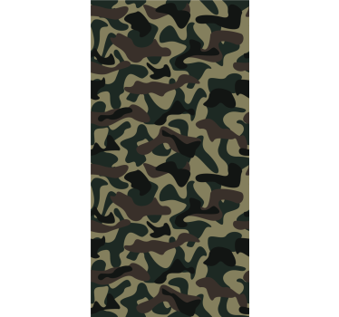 Store enrouleur chambre ado motif militaire - TenStickers