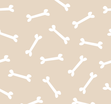 Store enrouleur chambre ado os de chien sur fond beige - TenStickers
