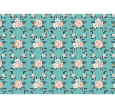 Store enrouleur cuisine pastel multicolore roses - TenStickers