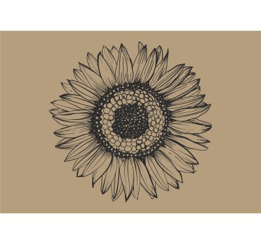 Store enrouleur cuisine tournesol beige - TenStickers