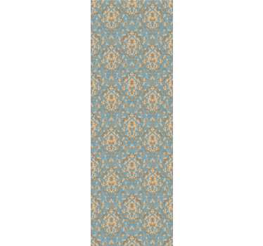 Store enrouleur vintage motif damassé floral orné - TenStickers