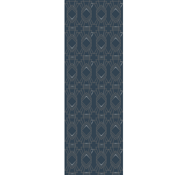 Store enrouleur vintage motif losanges art déco - TenStickers
