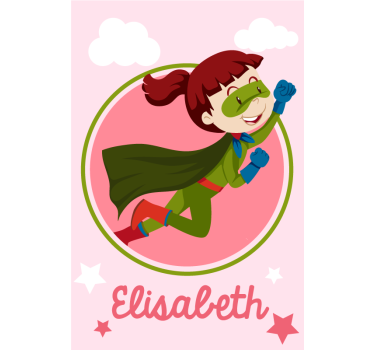 Store enrouleur super héro vol héroïque d'un enfant - TenStickers