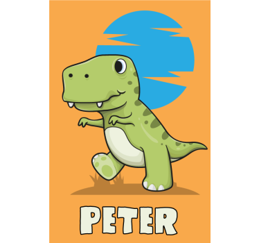 Store enrouleur dinosaure personnalisé - TenStickers