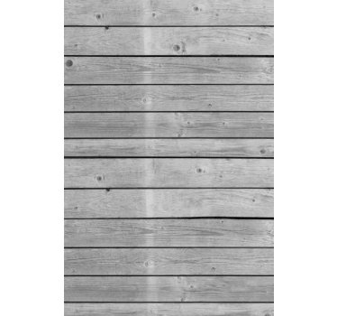 Store roulant rustique en bois gris foncé - TenStickers