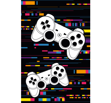 Store monstre Console à distance multicolore - TenStickers