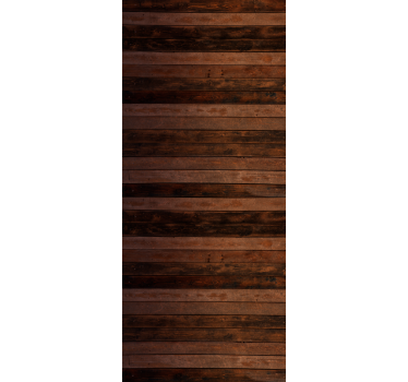 Store enrouleur rustique motif de lattes en bois - TenStickers