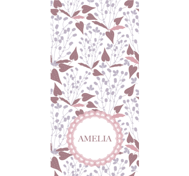 Store enrouleur fleurs et plantes motif personnalisé - TenStickers