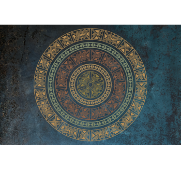Stores textures et motifs Design ethnique "style industriel" - TenStickers