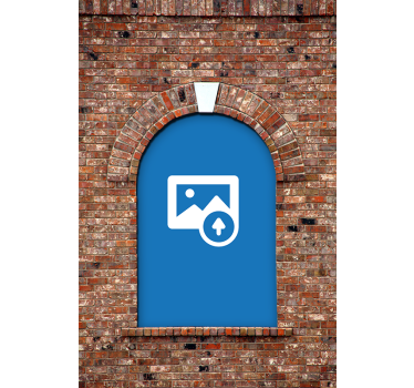 Stores Arche 3D personnalisable - TenStickers