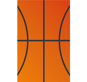 Store enrouleur motif ballon de basket - TenStickers