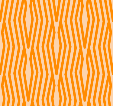 Store orange modèle abstrait - TenStickers