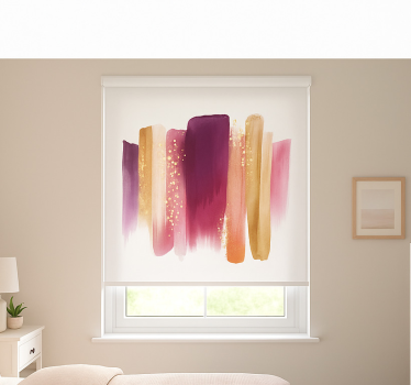 Store enrouleur chambre ado traits abstraits - TenStickers