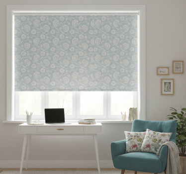 Store enrouleur chambre ado imprimé floral vintage - TenStickers