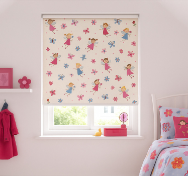 Store enrouleur chambre ado joyeuses petites fées - TenStickers