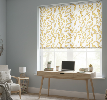 Store enrouleur chambre ado rennes boho dorés - TenStickers