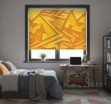 Store enrouleur chambre ado style urbain - TenStickers