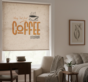Store enrouleur cuisine belle phrase vintage - TenStickers