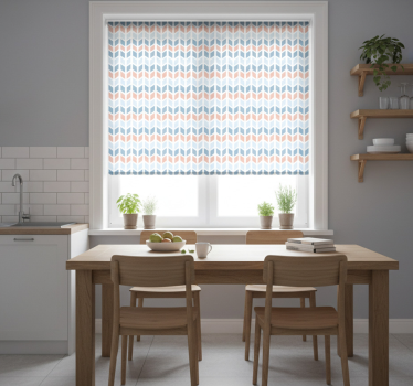 Store enrouleur cuisine flèches verticales nordiques - TenStickers