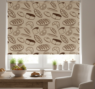 Store enrouleur cuisine pâtisserie sans couture - TenStickers
