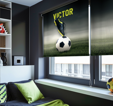 Store enrouleur football passion pour le sport - TenStickers