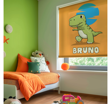 Store enrouleur dinosaure personnalisé - TenStickers