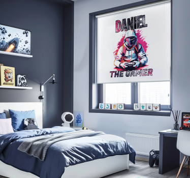 Store enrouleur personnalisé style de jeu - TenStickers