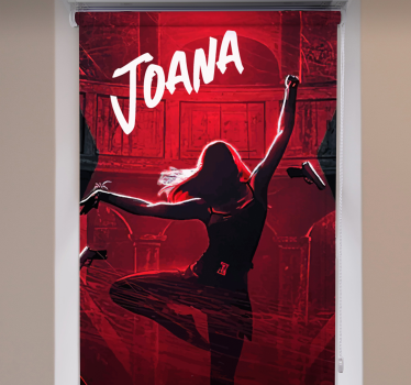 Store enrouleur personnalisé pose de danse dynamique - TenStickers