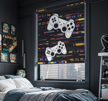 Store monstre Console à distance multicolore - TenStickers