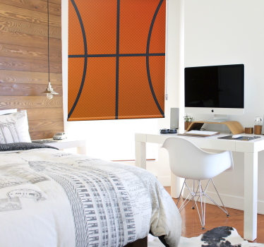 Store enrouleur motif ballon de basket - TenStickers