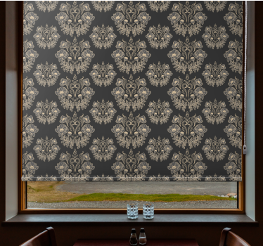 Store motif gothique couleur noire - TenStickers