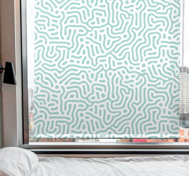 Stores plus de fleurs et plantes sticker nature vert et blanc - TenStickers