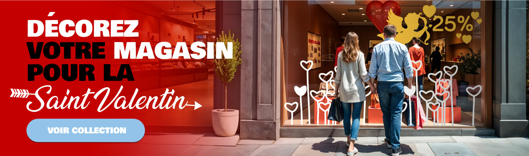 Faites la promotion de votre entreprise à l'occasion de la Saint-Valentin