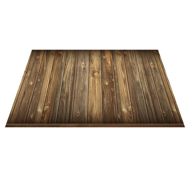 Set de table Imitation planche en bois - TenStickers