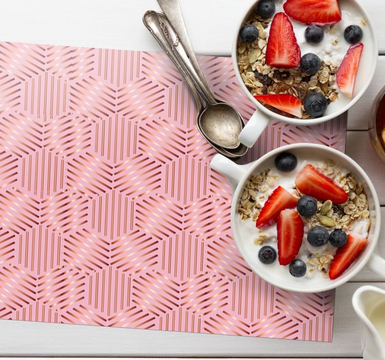 Set de table arrangement géométrique - TenStickers