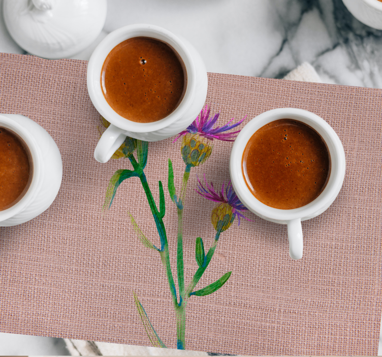 Set de table chardon style tissé - TenStickers