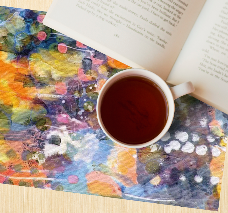 Set de table Éclat de couleurs vives - TenStickers