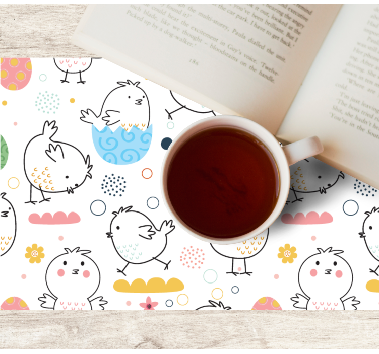 Set de table enfant motifs d'oiseaux mignons - TenStickers