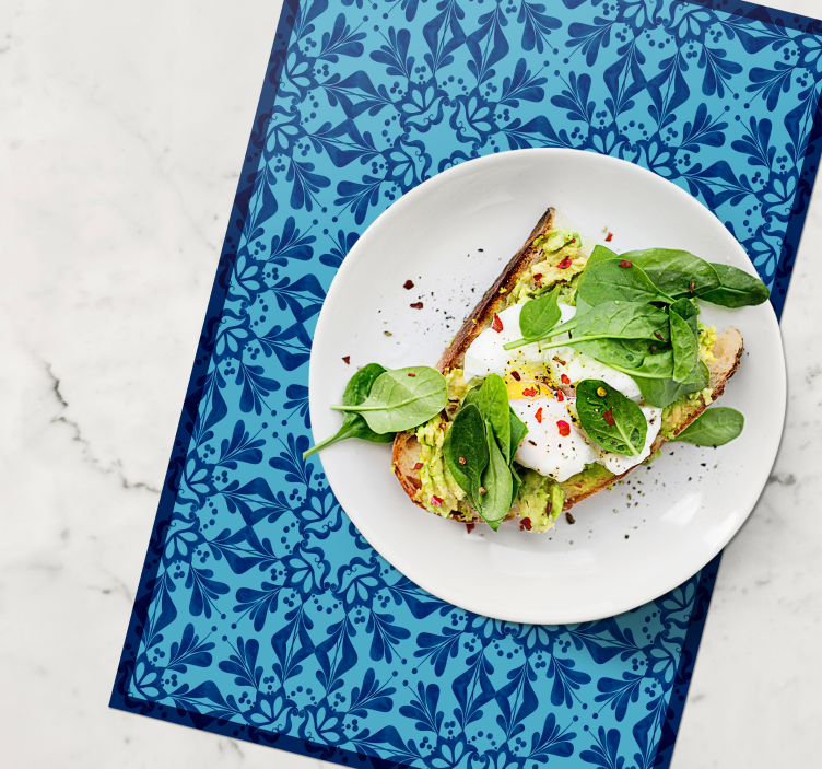 Set de table idée botanique élégante - TenStickers